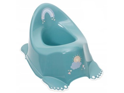 tega baby nocnik s protiskluzovou funkci eco duha tyrkysovy