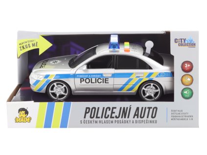 Auto policejní s českým hlasem