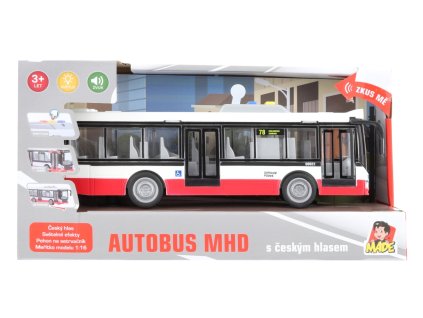Autobus setrvačník český hlas