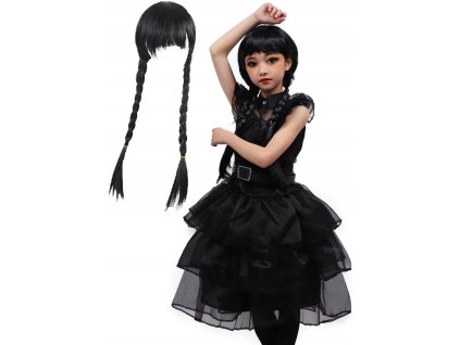 detsky kostym wednesday s parukou 110 122 m