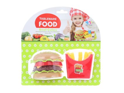 Hamburger a hranolky