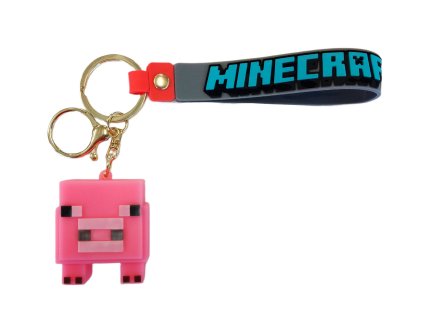 detska klicenka minecraft prase s poutkem a karabinou