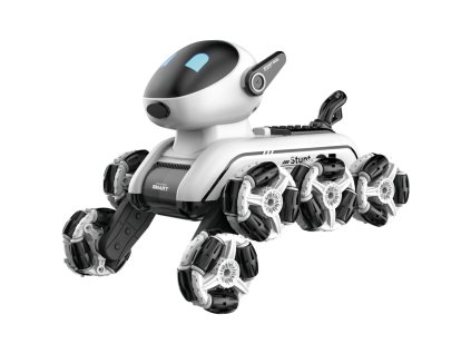 Robopes Fleg RC plast 2,4 GHz 21cm na baterie/USB se zvukem, světlem v krabici 24x15x18cm