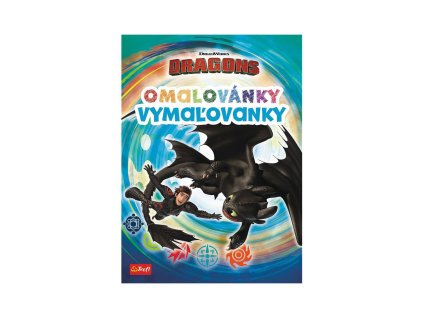 Omalovánky Jak vycvičit draka 20x27,5cm