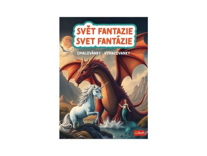 Omalovánky Svět fantazie 20x27,5 cm