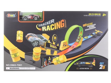 Vystřelovací dráha a autem