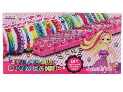 Výroba náramků z gumiček + stav