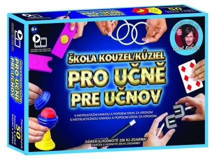 Škola kouzel - Junior 50 triků + Dárek v hodnotě 250Kč