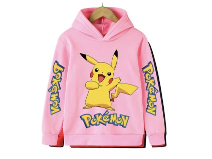 mikina pokémon růžová