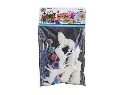Malovací zvířátka domácí 6 ks