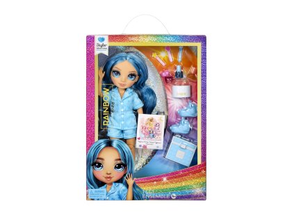 Rainbow High Junior Fashion panenka v pyžamu - Skyler Bradshaw