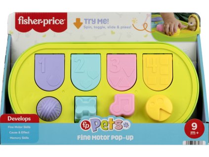 Fisher Price Vyskakovací hračka pro jemnou motoriku JDL66