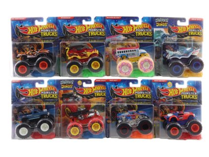 Hot Wheels Monster trucks kaskadérské kousky FYJ44 (1 ks)