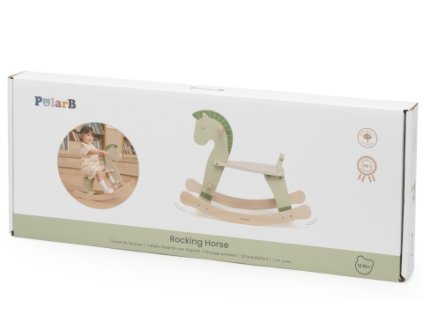 Dřevěný houpací kůň