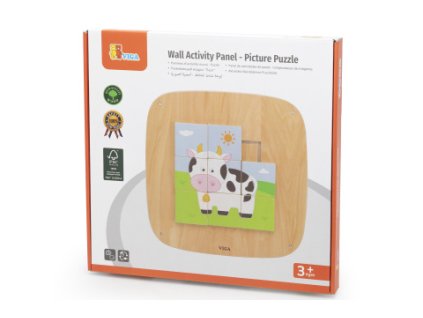 Dřevěný nástěnný panel - obrázek