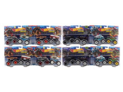 Hot Wheels Monster trucks demoliční duo FYJ64 (1 ks)