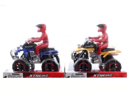 Čtyřkolka s jezdcem setrvačník (1 ks)