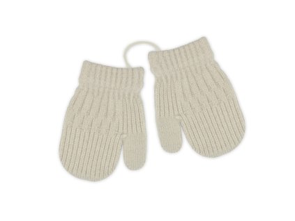 zimni kojenecke rukavicky se snurkou bezove