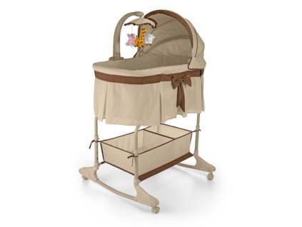 multifunkcni kolebka milly mally hneda kremova