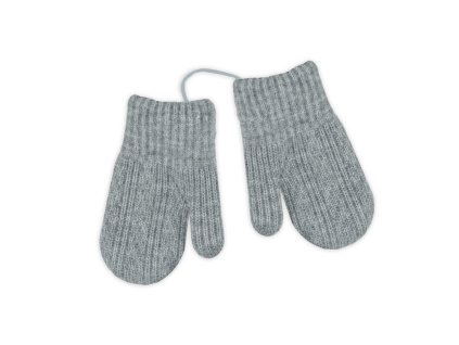 zimni dvouvrstve kojenecke rukavicky se snurkou sede