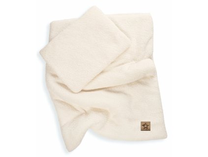 2d sada polstarek a perinka boucle 35x30cm 55x75cm ecru