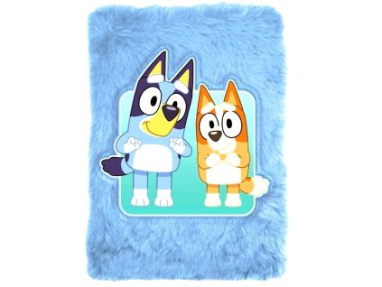 PLYŠOVÝ ZÁPISNÍK BLUYE (Velikost uni)