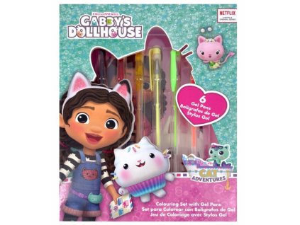 KRESLÍCÍ SADA NOTES A 6 PROPISEK GÁBININ KOUZELNÝ DOMEK (Velikost uni)