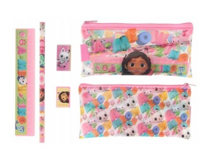 5 - DÍLNÁ PSACÍ SOUPRAVA GÁBININ KOUZELNÝ DOMEK (Velikost uni)