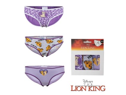 SADA 3 KS KALHOTKY LVÍ KRÁL (Velikost 92)