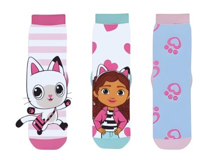 SADA 3 KS PONOŽKY GÁBININ KOUZELNÝ DOMEK (Velikost 23-26)