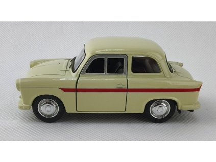 Welly Trabant P50 / P60 model 1:34 krémový