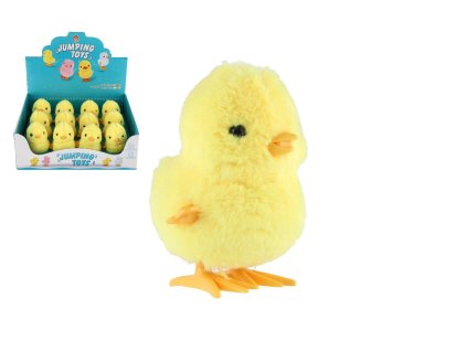 Kuřátko na natažení plast 8x9cm (1 ks)