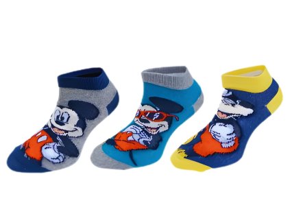 SADA 3 KS PONOŽKY MICKEY (Velikost 23-26)