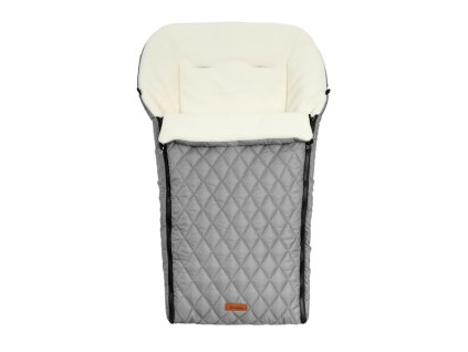 prosivany fusak polar 95x40cm sedy