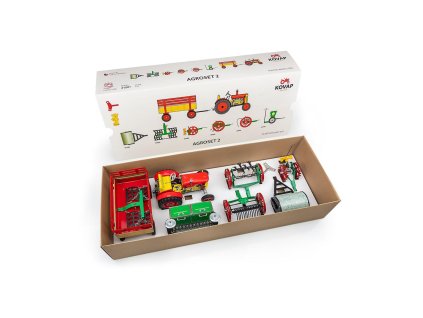 Agroset 2 kov 1:25 Kovap v krabici 48x21x11cm