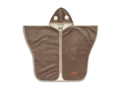 detske ponco do auta bezove