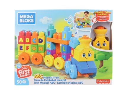 Mega Bloks Hudební vláček s písmenky FWK22
