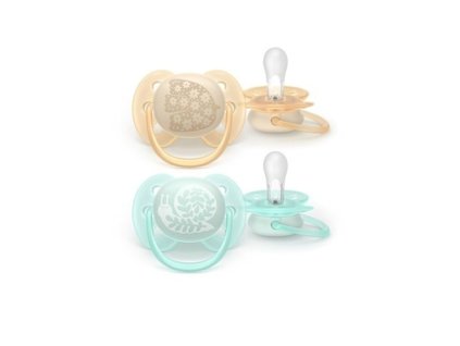 silikonovy dudlik soft 0 6m matovy bezovy