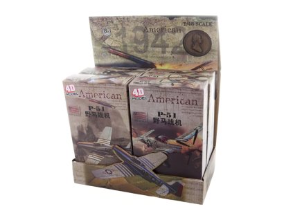 Letadlo 4D skládací (1 ks)