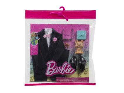 Barbie Oblečky pro Barbie/Kena - Ženich HWV77