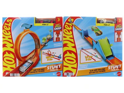 Hot wheels Stunt tracks dráha s kaskadérskými prvky JHK76