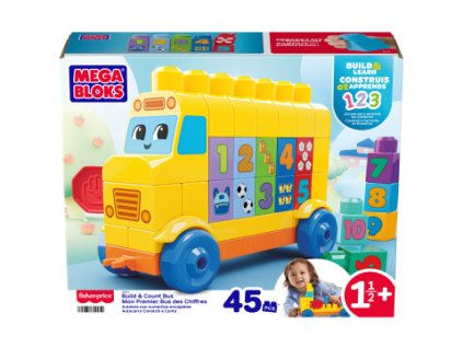 Mega bloks Zábavný autobus s počítáním JKG34