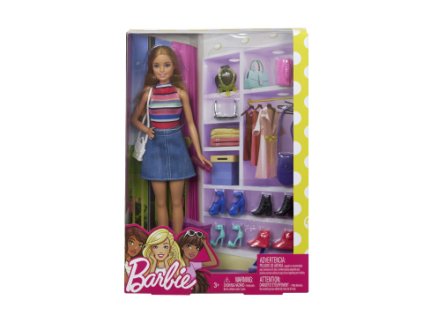 Barbie Panenka a stylové boty FVJ42