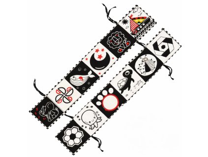 kontrastni knizka pro miminko black white