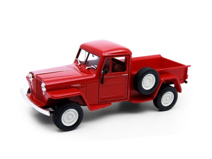 Welly Jeep Willys Pickup model 1:24 oranžový