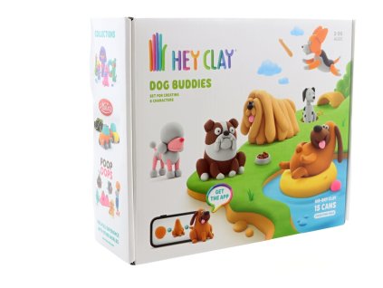 HEY CLAY Kreativní sada - psi