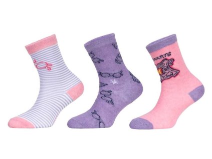 SADA 3 KS PONOŽKY HARRY POTTER (Velikost 23-26)