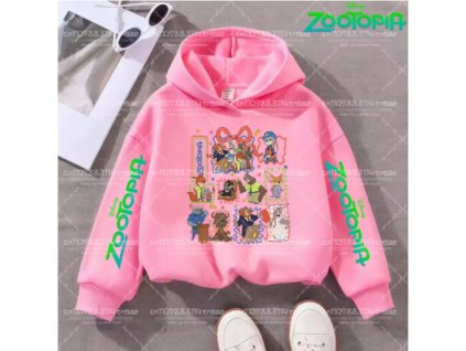 Zootropolis 2 - dětská mikina s potiskem (mix barev)