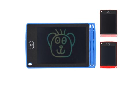 Tabulka kreslící plast 11,5x18 cm 4 barvy (1 ks)