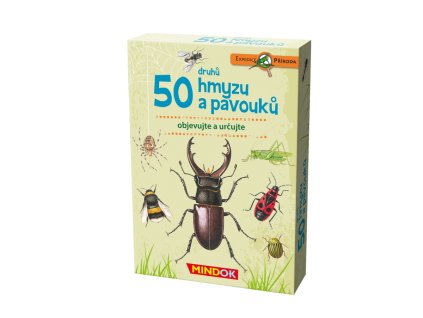 Expedice příroda: 50 druhů hmyzu a pavouků